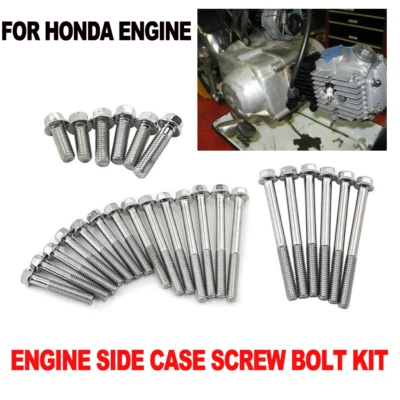 Juego de tornillos laterales del motor para Honda Z50 CT70 SL70 XL70 CL70 S65 S90 CL90 CT90 Foto 1 de 4