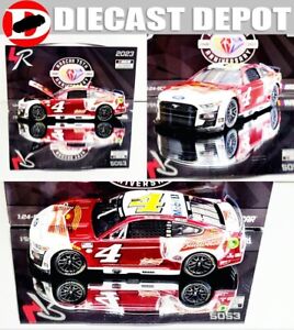 KEVIN HARVICK 2023 BUDWEISER  1/24 ACTION COLOR CHROME