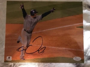 CARLOS GONZALEZ Signed COLORADO ROCKIES 8x10 Photo - JSA COA GORGEOUS! - Picture 1 of 2