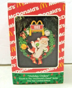 FEIERTAGSORDEN ~ MCDONALD'S ~ ENESCO ORNAMENT - Bild 1 von 6