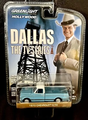 🏁 Greenlight Hollywood Dallas телесериал 1970 Chevrolet C-10 1:64 🏁 - Изображение 1 из 2