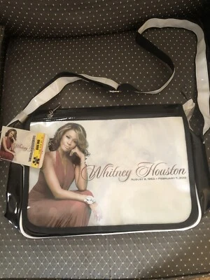 RARO NUEVO Bolso Mensajero Jinglinpiju Whitney Houston Memorial Patente Cartera Foto 1 de 4