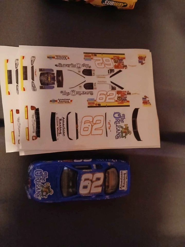 NASCAR 2001 BRENDAN GAUGHAN THE ORLEANS 1 64 PEEL AND STICK DECAL - Image 1 of 1