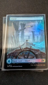 Basic Land, Island 273, Full Art Driver's Seat FOIL - Picture 1 of 1