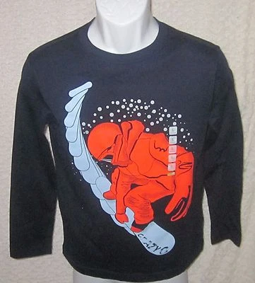 NWT Crazy 8 Astronaut Surfer long sleeve shirt size YOUTH L 10-12 - Image 1 of 4
