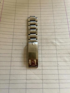 chiusura tissot con maglie cinturino vintage watch spare repair - Picture 1 of 5
