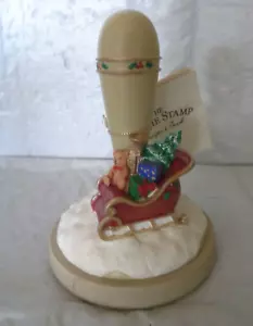 1998 Brown Bag Cookie Stamp Art - Schlitten # 46 - Weihnachtsschlitten - Bild 1 von 3