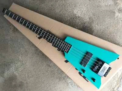 Best-selling  4 Strings Headless Left-handed Electric Bass Guitar with 24 Frets - Image 1 of 4