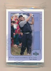 2002 UD 20 Card Collector's Club Golf Set Phil Mickelson Rookie, Tiger Woods - Picture 1 of 2
