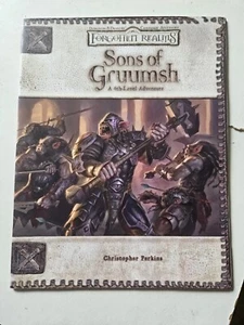 Sons Of Gruumsh Dungeons and Dragons D&D RPG Forgotten Realms Module Book - Imagen 1 de 7