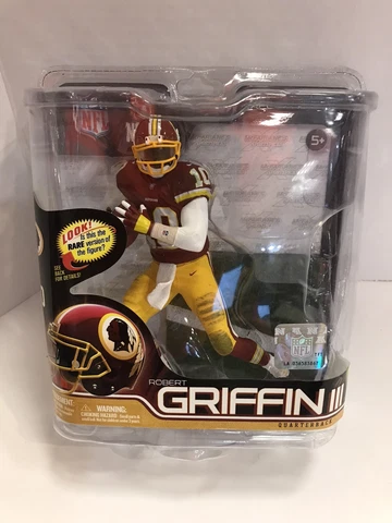 McFARLANE ROBERT GRIFFIN III 5" NFL FOOTBALL WASHINGTON ACTION FIGURE NEW! Cover