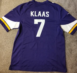 Maglia Minnesota Vikings Klaas #7 Uomo Taglia L - Foto 1 di 6