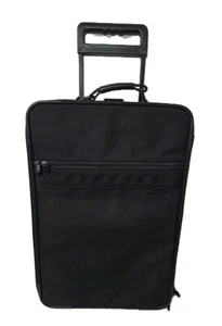 Vintage Briggs and Riley Baseline 22” Black 2-Wheel Expandable Suitcase Carry-On - Picture 1 of 14