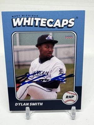 Dylan Smith SIGNED 2022 West Michigan Detroit Tigers #30 Debut! - Image 1 of 4