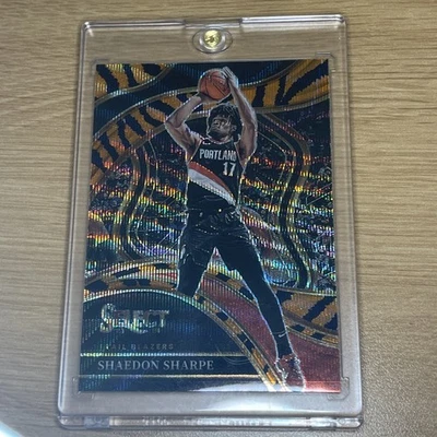 shaedon sharpe Select Courtside Tiger Prizm No.215 - Image 1 of 2