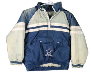 Jugend Kinder S/M Dallas Cowboys Jacke Mighty Mac Touchdown Club Vintage Logo  - Bild 1 von 12
