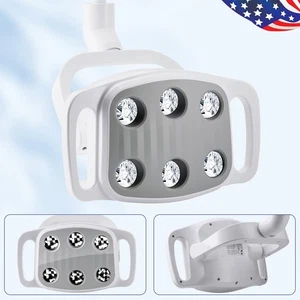Unidad dental 6 LED Silla Herramienta Luz oral Lámpara de operación Sensor infrarrojo de inducción - Imagen 1 de 20