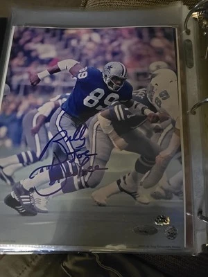 billy joe dupree Dallas Cowboys TE Autographed 8x10 Photo Tristar Certified - Image 1 of 3