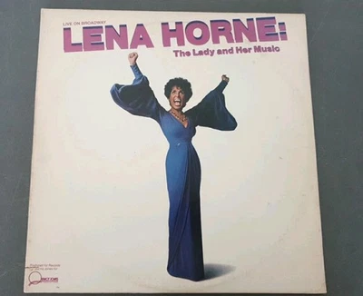 LENA HORNE - LIVE ON BROADWAY. THE LADY AND HER MUSIC 2QW 3597 - Imagem 1 de 3