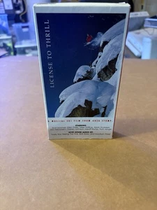 LICENSE TO THRILL VHS Tape 1988 Skiing Greg Stump Scot Schmidt Acid House - Picture 1 of 2
