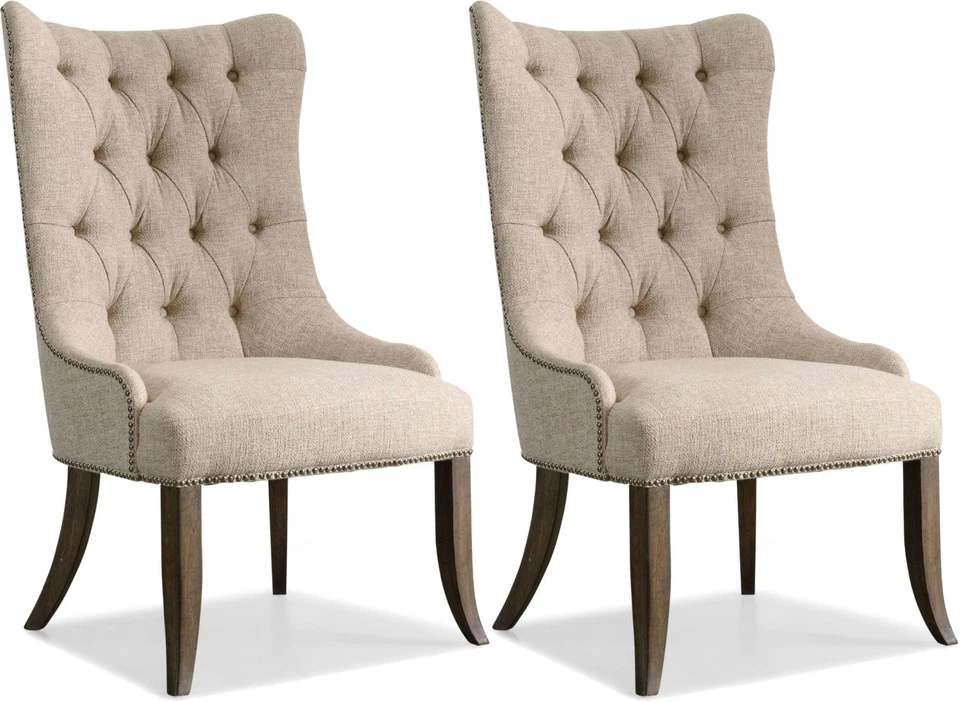 Hooker Furniture 5070-75511-SINGLE 45-1/2 Inch Tall Fabric Dining - Wood - Image 1 of 1