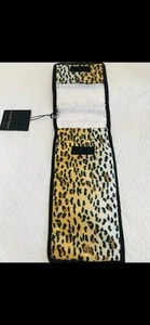 LEOPARD CURLING IRON HAIR TOOL CASE INSULATED - Picture 1 of 3