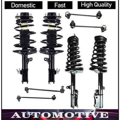 Puntales delanteros y traseros con barra estabilizadora para Toyota Solara 1999-2003 garantía de por vida Foto 1 de 2