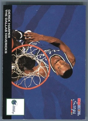 1993-94 Hoops Dallas Mavericks Derek Harper #HS6 - Image 1 of 2