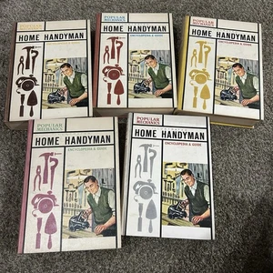 Popular Mechanics Illustrated HOME HANDYMAN - Deluxe Lib Edition 5 Volumes 1-5 - Picture 1 of 3