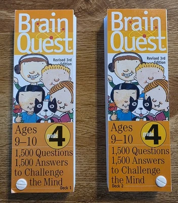 Brain Quest Grade 4 Revised 3rd Edition New Ages 9-10 Questions And Answers - Image 1 of 4