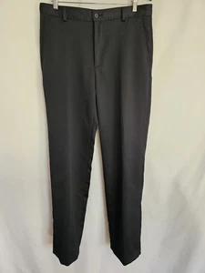 Pantalones de vestir negros Izod para hombre Performx talla 34x34 - Imagen 1 de 10