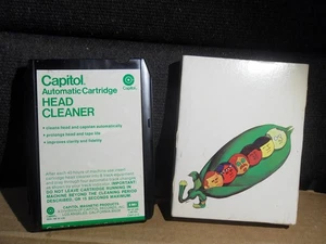 Blank 1970 Groovy Fruit Capitol 8 Track Cartridge Head Cleaner Tape With Box - Picture 1 of 14