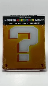 The Super Mario Bros 4K Steelbook-NEW (Sealed)-Box Shipping with Tracking - Picture 1 of 6
