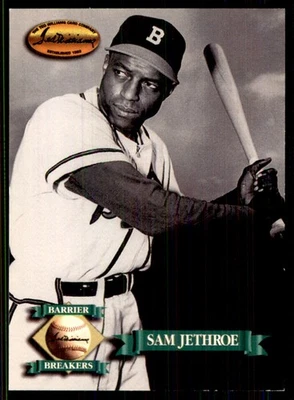 1993 Ted Williams Sam Jethroe Boston Braves #137 - Image 1 of 2
