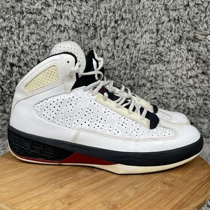 Nike Air Jordan Icons Blanco Negro Rojo Universitario Tenis Retro Zapatos 2009 Hombres 13 - Imagen 1 de 8