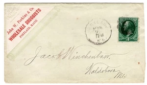 Portland ME John W. Perkins & Co Wholesale Druggists - Picture 1 of 2