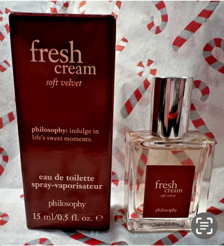 Philosophy Crema Fresca Terciopelo Suave Eau De Toilette ¡NUEVO AROMA! 0,5 oz Foto 1 de 1