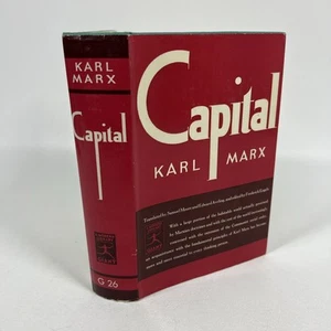 Capital Karl Marx & Frederick Engels Modern Library Giant G26 Marxist Communist - Imagen 1 de 11