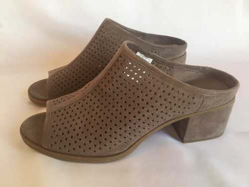 Scarpe donna Koolaburra By UGG slide tacco 2 pollici camoscio tortora misura 7 5