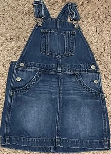 GIRLS GAP DENIM SKIRTALL--SIZE 5 YEARS TODDLER-MEDIUM BLUE - Picture 1 of 2