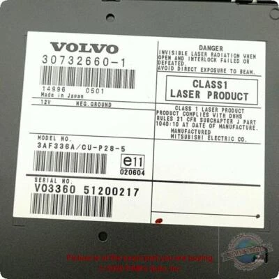 Pantalla de infoentretenimiento usada se adapta a: Volvo XC90 2005 reproductor navegación grado C Foto 1 de 4