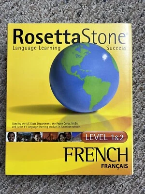 Rosetta Stone French Level I and II - Personal Edition Set - Image 1 of 4