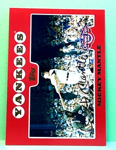 Mickey Mantle 2008 Topps opening day #7 red variation card - Picture 1 of 1