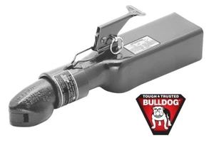 Acoplador de remolque con locomotora de cuello Bulldog bola de 2"" 7K 3"" lengua de canal alto perfil - Imagen 1 de 1