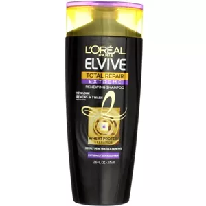 5 Pack L'Oreal Paris Elvive Total Repair Extreme Renewing Shampoo, 12.6 fl oz - Picture 1 of 5