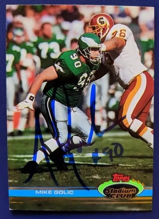 1991 & 1992 Stadium Club NFL AUTO AUTOGRAPHS - YOU PICK - (FREE SHIPPING) - Image 1 of 1