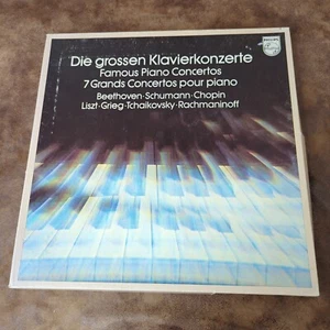Beethoven Chopin Die Grossen Klavierkonzerte 4LP Philips 6770022 Vinyl Record - Picture 1 of 17