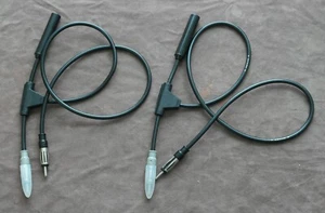 Paar Autoradio Antenne Verlängerungskabel - Bild 1 von 4