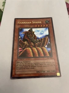 Yugiho Card Guardian Sphinx 1st Edition Foil Pdg-025 Ultra Rare - Picture 1 of 1