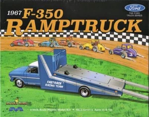 Moebius 1/25 1967 Ford F350 Ramp Truck Plastic Model Kit 2587 - Picture 1 of 1
